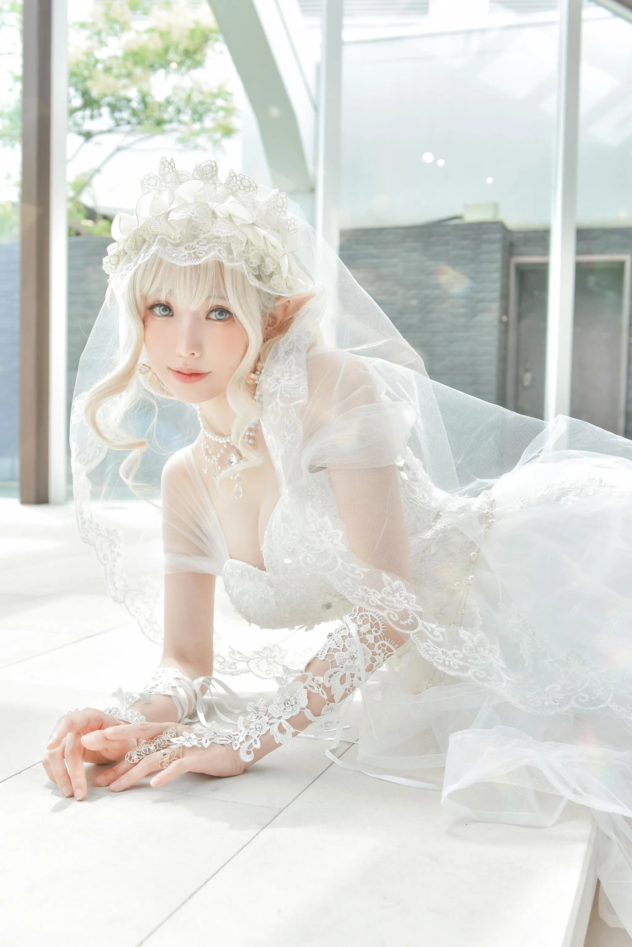 ElyEE子 – NO.87 Bride  Lingerie [65P]插图3